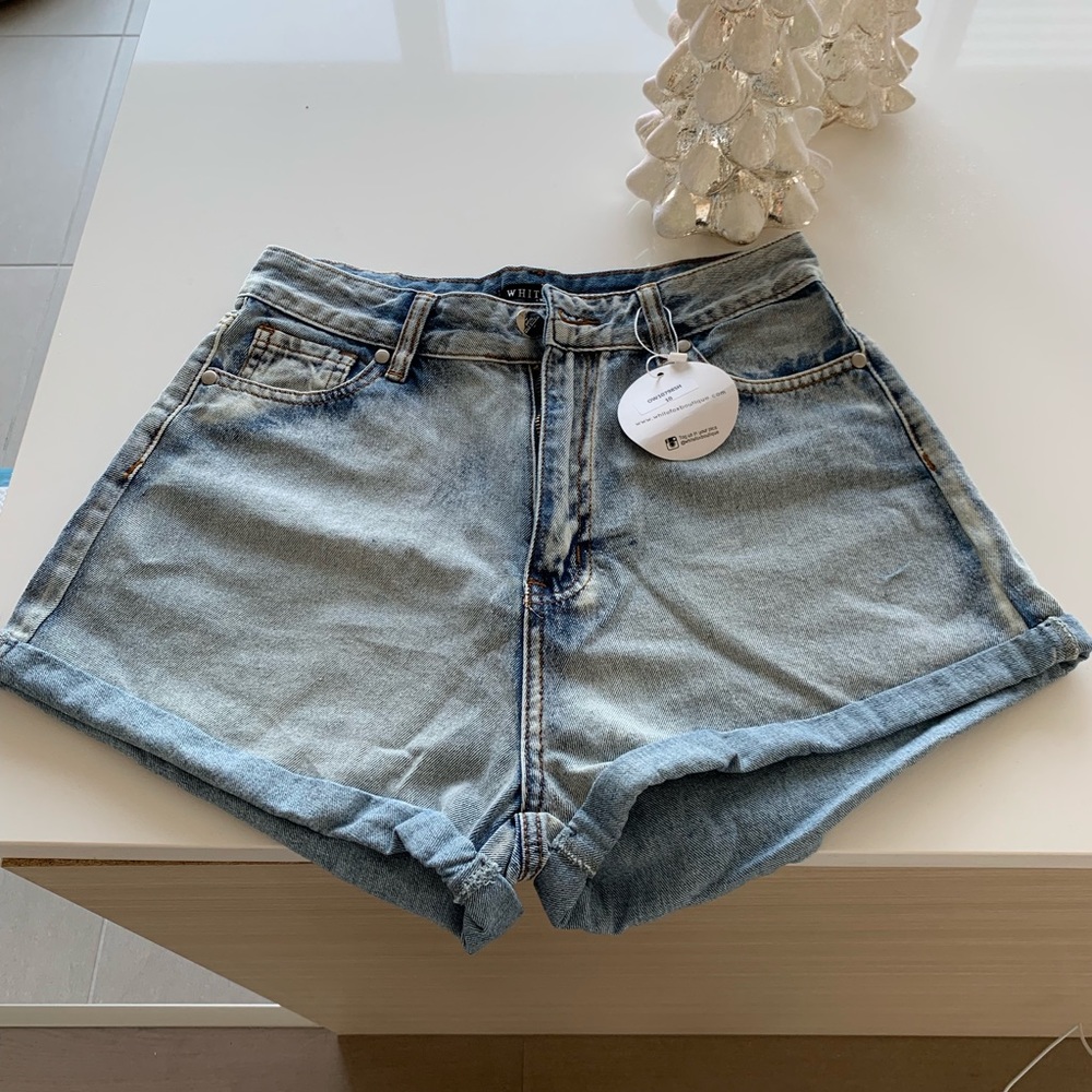 High waisted shorts